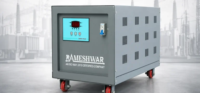 1 Phase Servo Controlled Voltage Stabilizer Manufacturer in India