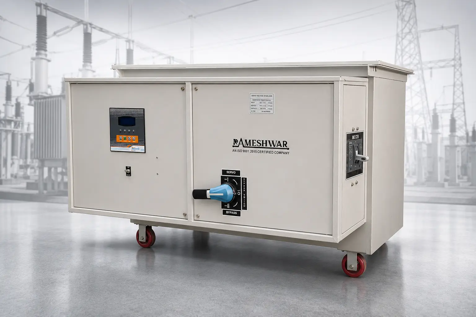 3 Phase Oil Cooled Servo Voltage Stabilizer Manufacturer in India